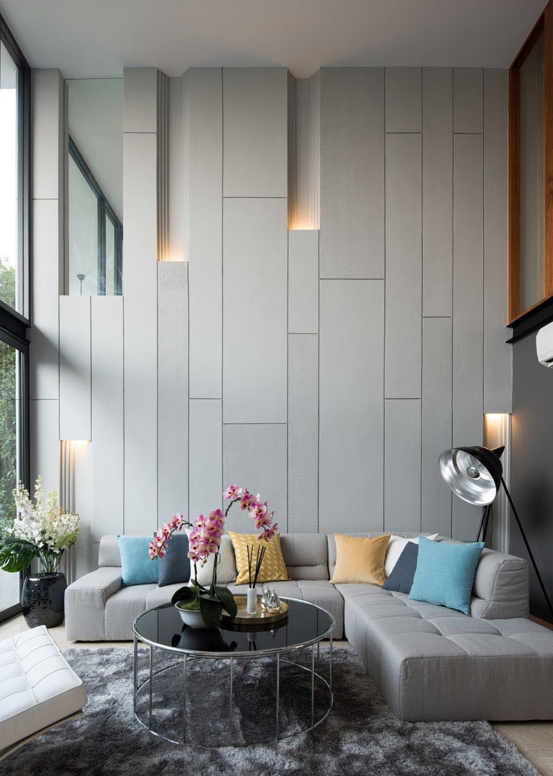 Biệt thự hiện đại Town House ở Thái Lan do Baan Puripuri thiết kế