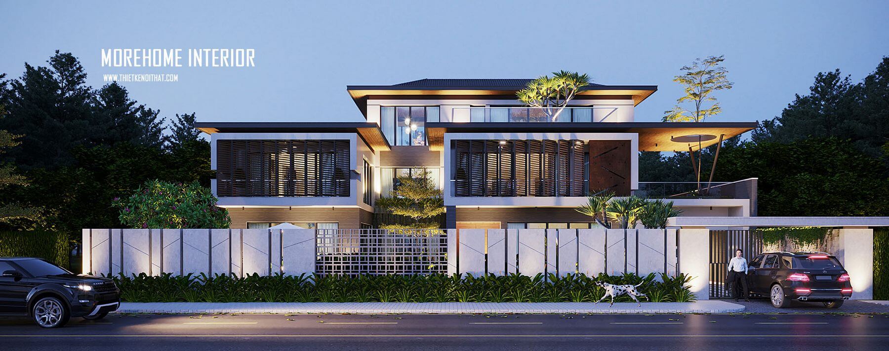 THIẾT KẾ BIỆT THỰ HIỆN ĐẠI